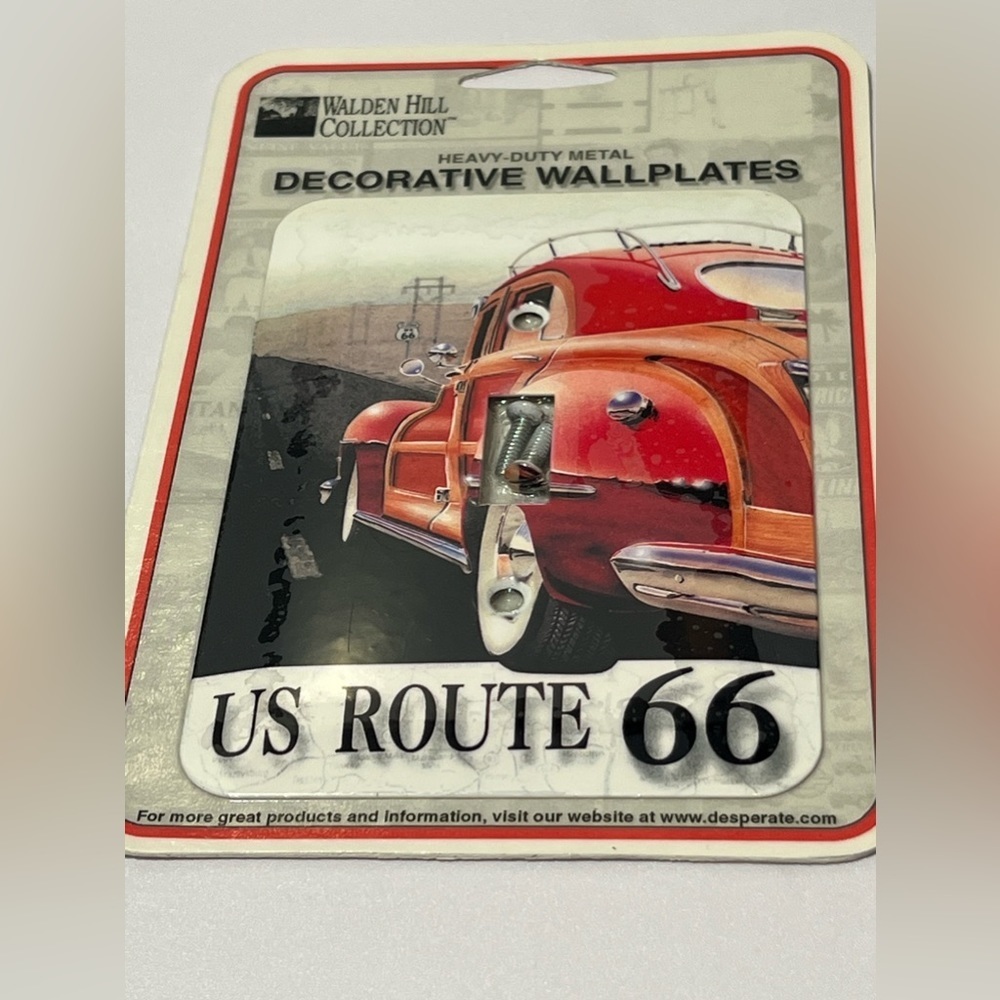 Walden Hill Collection US Route 66 Decorative Wallplate Switch NIP - Picture 2 of 4
